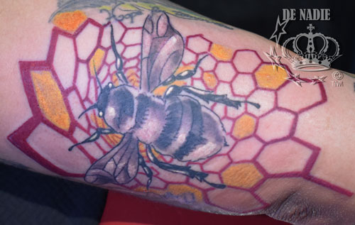 Bee denadie tattoo